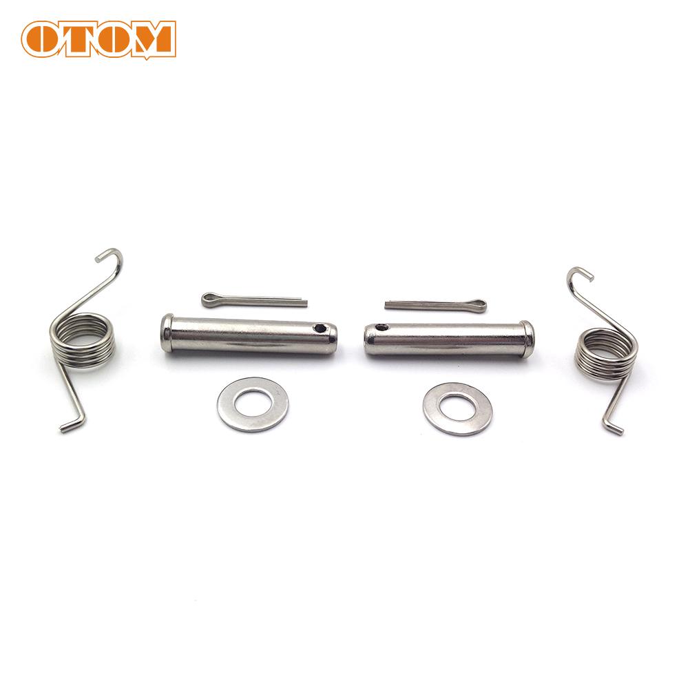 OTOM New Foot Pegs Mount Kit Pins Motorcycle Footrest Pedal Pads Bolt For KTM SX XCF XCW EXC EXCF Husqvarna TE FC FX 250 450 530