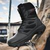 High Top Tactical Military Boots Battlefield Men's Hiking Outdoor Camping Training Boots Desert Hiking Shoes Tooling Security Boots