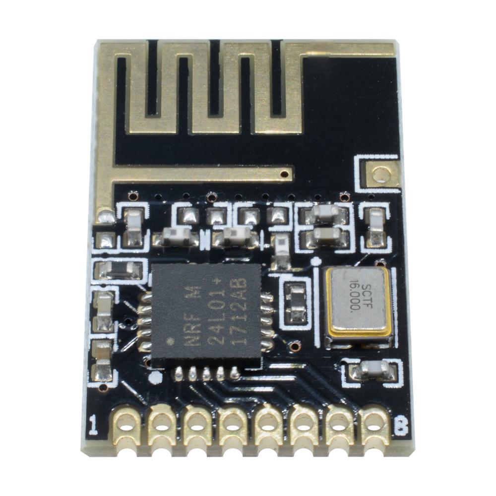 Mini NRF24L01+ 2.4GHz SMD RF Wireless Transceiver Module Power SMD Receiver Transceiver Board Electronic Component Kit
