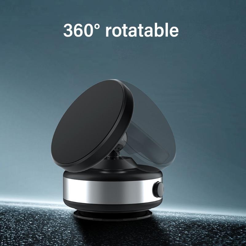 Stable Car Mount Bracket Rack 360 Degree Rotation Nonslip Grip Suitable for Phone Navigation Easy Storage and Travel Use