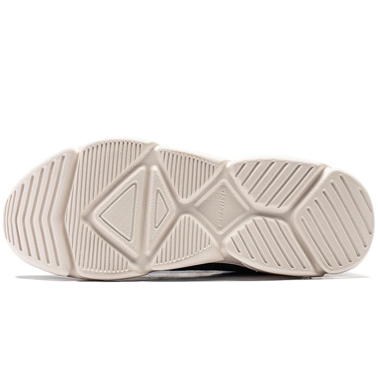 Li Ning Flowing Fire Classic Low Top Casual Shoes Men sneakers Cold-Sand-Black Shadow-Gray AGCT387-4