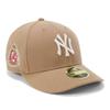 Кепка LP 59FIFTY 70845400 NER35C1735 MLB New York Yankees NY Khaki Beige 7 SIDE PATCH UNDER VISOR ONSPOTZ Изготовленная на заказ кепка Gokyu Fifty Newera