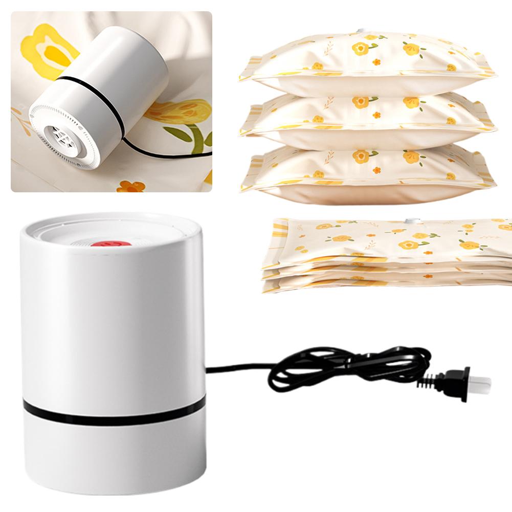 Мини-вакуумный упаковщик, экономящий место, вакуумный пакет, электрический насос, сумка для хранения одежды, электрический воздушный насос для одежды, органайзер для еды