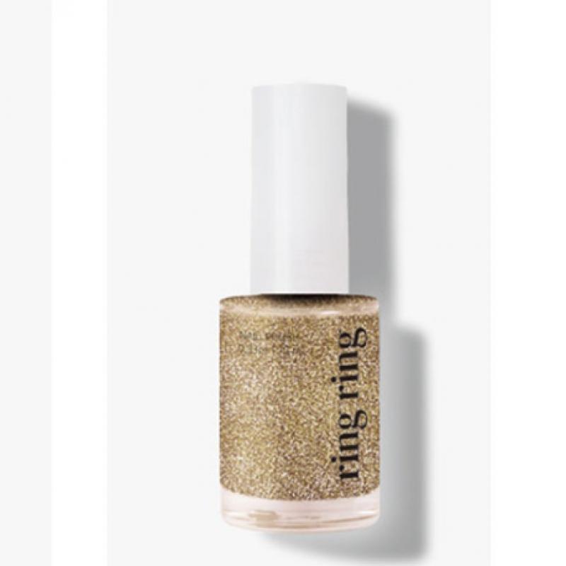 Daiso Ring Glitter Nail 10ml Sparkling Pink