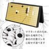 Go 37cm Portable Magnetic Official Go Board 19 Lines Japanese Instruction Manual Go Stone Case Included Beginner's