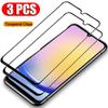 3 шт., защитная пленка на весь экран из закаленного стекла для Samsung Galaxy A05 A05S A15 A25 A35 A55 5G A04S A14 A24 A34 A54 M14 M34 4G A04E