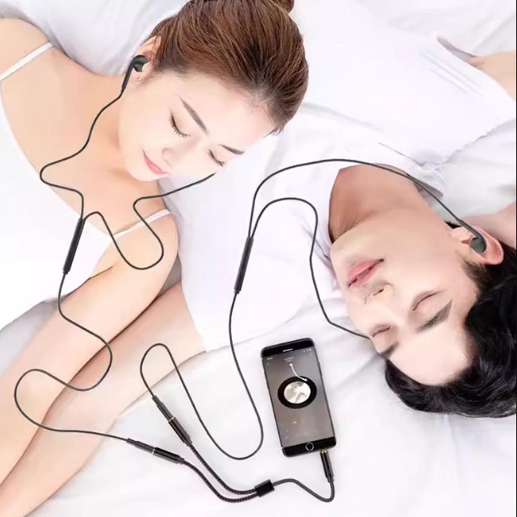 Headphone Splitter 3.5mm,Splitter, Headsets Splitter Cable for Gamings Headsets,1 Male To 3/6 Female Splitter