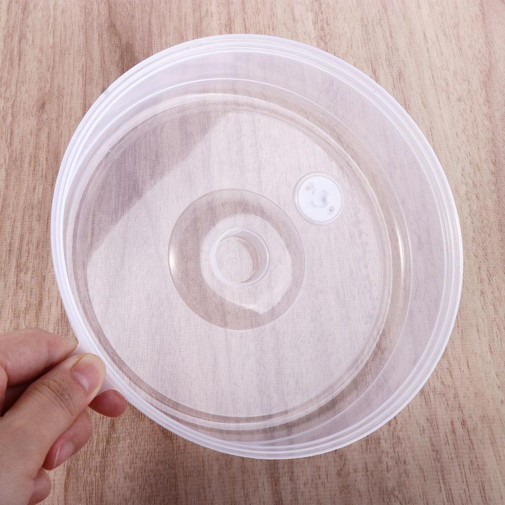 Vents Anti-Splatter Stackable Food Dish Sealing Cover Lid Kitchen Accessories Fresh Keeping Lid