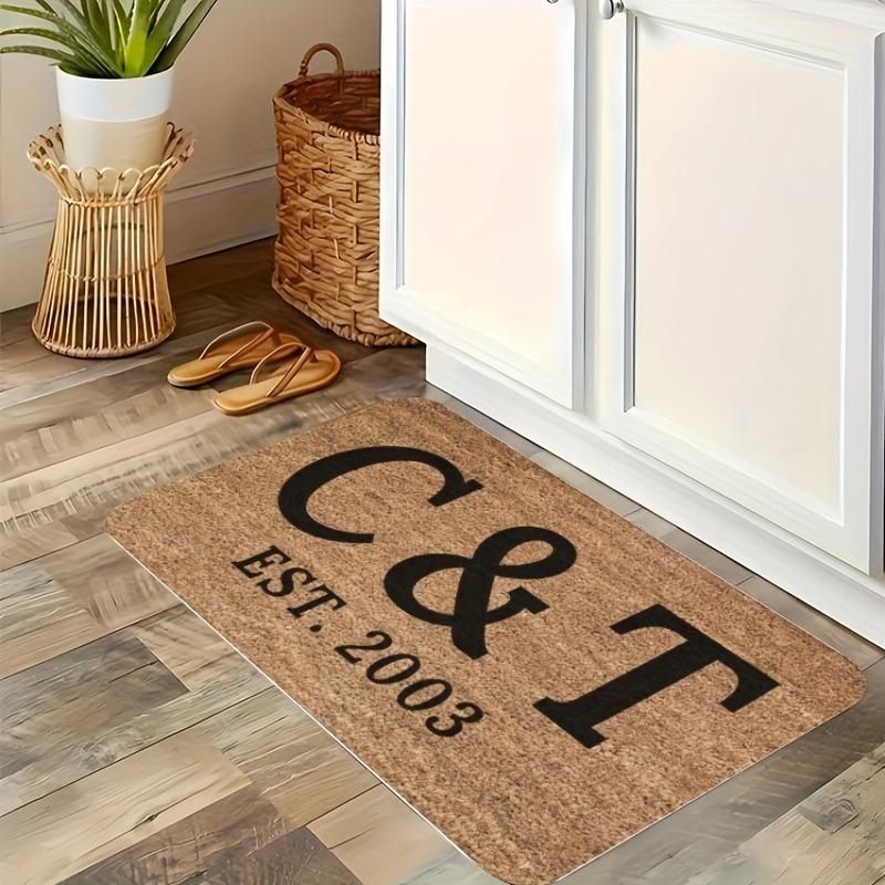 1PC Sunlit Valley Pattern Kitchen Rug Non-Slip Door Mat Pop design Bathroom Rug Bath Mat Carpet for Home Sink Laundry ecoreeree