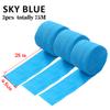 3Pcs/Set Rainbow Crepe Paper Streamers For Wedding Birthday Party Backdrop Decoration Colorful Paper Crepe Garland Ribbon Decor