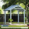 Outdoor Anti-Corrosion Wood Pergola Gazebo