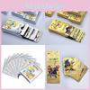 Metal Cards Gold Energy Card Charizard Pikachu Collection Card Battle