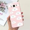 For Samsung Galaxy J7 J5 J3 2016 Case SM-J320F J510F J710F Phone Cover Cute Astronaut Silicone Bumper For Samsung J2 2016 Fundas