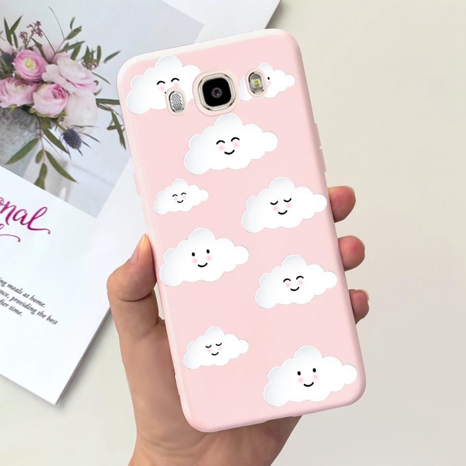 For Samsung Galaxy J7 J5 J3 2016 Case SM-J320F J510F J710F Phone Cover Cute Astronaut Silicone Bumper For Samsung J2 2016 Fundas