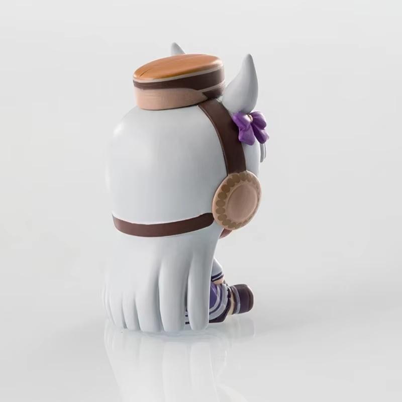 Оригинальная Q-версия Uma Musume Pretty Derby 2-я волна Конфетная мини-фигурка Токай Тейо Золотой Корабль Медзиро Китасан Черный Игрушка
