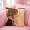Composed Resilient RReverse1999 VVertin Icon Cushion Cover Pillowcase Short Plush Invisible zipper Room Sofa Cushion Cover