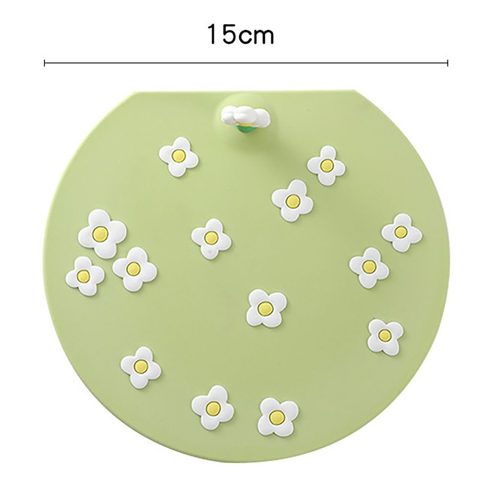 Anti-insect Floor Drain Cover Anti Odor Water Stopper Cute Sink Mat  for Toilet Shower Sewer