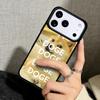 Чехол Case для iPhone 17 Air 16 Pro Max 15 Plus 11 13 Mini 14 12 Задняя крышка телефона Мем Doge Cheems