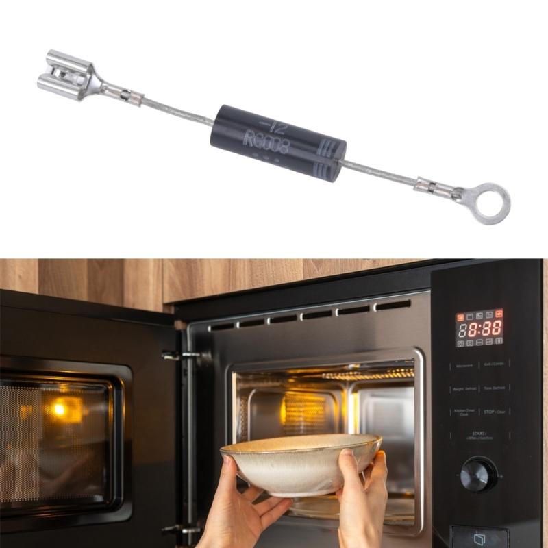 Запасная часть для ремонта бытовой техники: Диод для микроволновой печи с герметичным корпусом для сервисного склада, замены стареющих деталей и регулярного использования