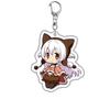 1 шт. Аниме Puella Magi Madoka Magica Канаме Акеми Хомура Мультяшный Брелок Бирка на Сумку ACG Декоративный Брелок для Ключей