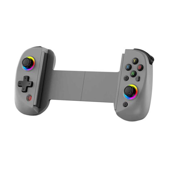 Wireless Game Controller for Android for iOS RGB Light 6-Axis Gyro Vibration Stretchable Tablet