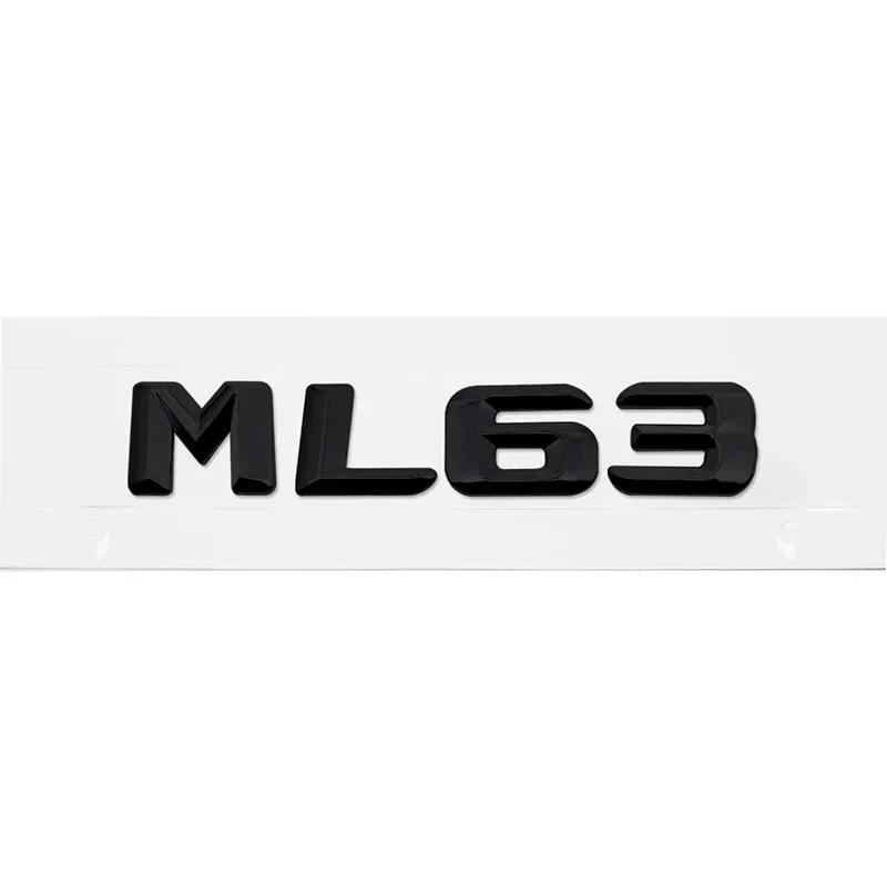 3D Car Rear Trunk Letters Stickers Decal Accessories for Mercedes Benz Old Style ML55 ML63 ML250 ML300 ML320 ML350 ML400 ML430 AX1