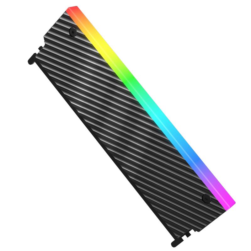 5V 3PIN ARGB DDR Heatsink Aura Sync PC Memory Cooling Vest with Thermal Silicone Pad for DDR2 DDR3 DDR4 DDR5 Desktop PC Memory