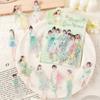 10 шт. Серия Peninsula Qinghuan Kawaii Девушки DIY Украшение ПЭТ Наклейки Креативный Ежедневник Скрапбукинг Журнал Принадлежности
