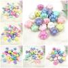 Acrylic 10pcs for Bracelet Necklace Making Materials Bowknot Handmade Beads Mixing Candy Color DIY Jewelry Accessories Pendants Flower Cat Paw