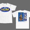 Хлопковая футболка унисекс Hum Band Downward Is Heavenward Размеры S-5XL