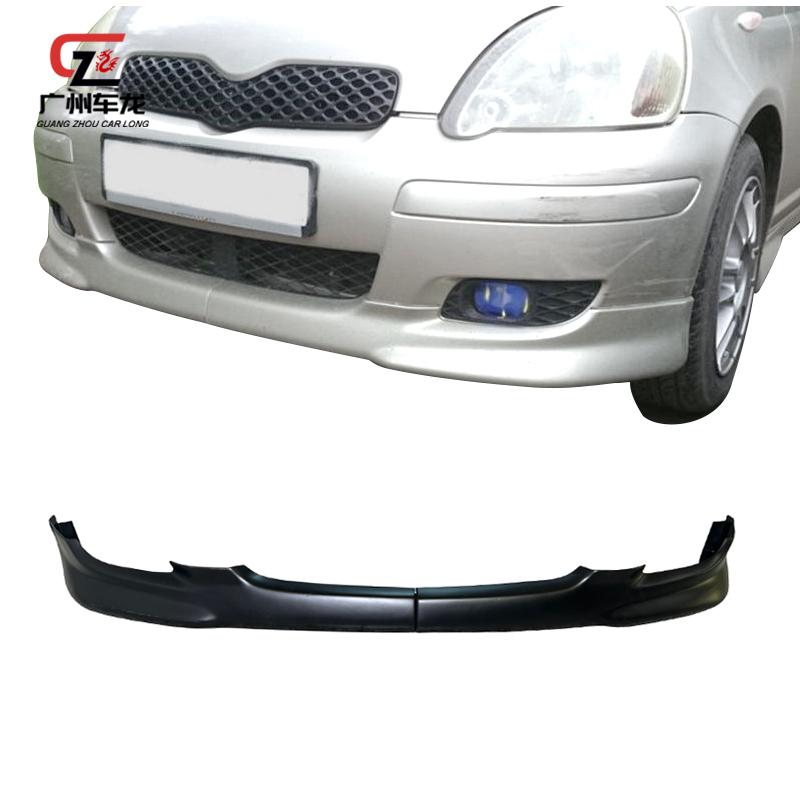 For Toyota Vitz 2004 2005 2006 2007 2008 Front Lip ABS Material Car Bumpers Diffuser Tail Spoiler Car Bodykit