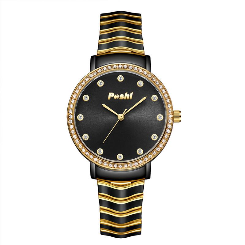 POSHI Star Series Нишевые кварцевые часы Легкие роскошные модные часы в стиле ретро Женские часы