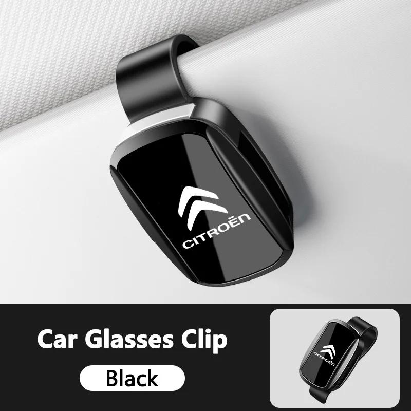 ADI1  Car Visor Sunglasses Holder Multi-purpose VehicleVisor Storage Clip For Citroen C3 C4 X7 Xsara Picasso Crosser C-ELYSEE NEMO VTS