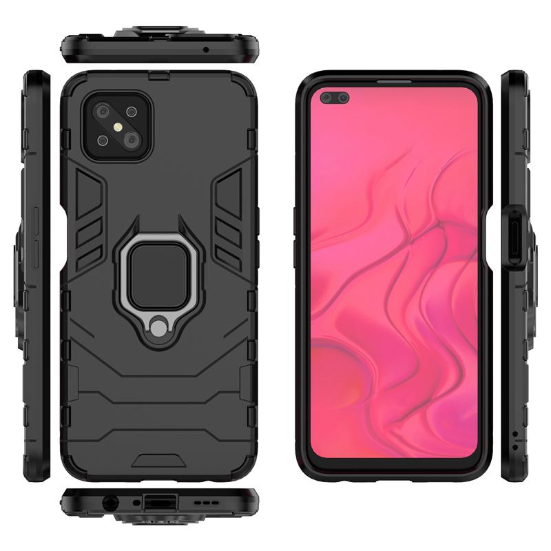 For Oppo Reno 4Z 5G Case Armor Magnetic Suction Stand Full Edge Cover For Oppo Reno 4 Z 5G Case For Oppo Reno4 Z 7Z 8 Lite 6 Pro