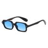 Summer square-frame UV400 sunglasses, perfect for travel outfits, lightweight eyewear for both men and women