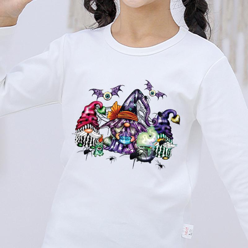 Термотрансферная одежда с изображением гномов на Хэллоуин, наклейки Parches Ropa, термопресс, футболка с аппликацией, толстовки, железные нашивки «сделай сам»