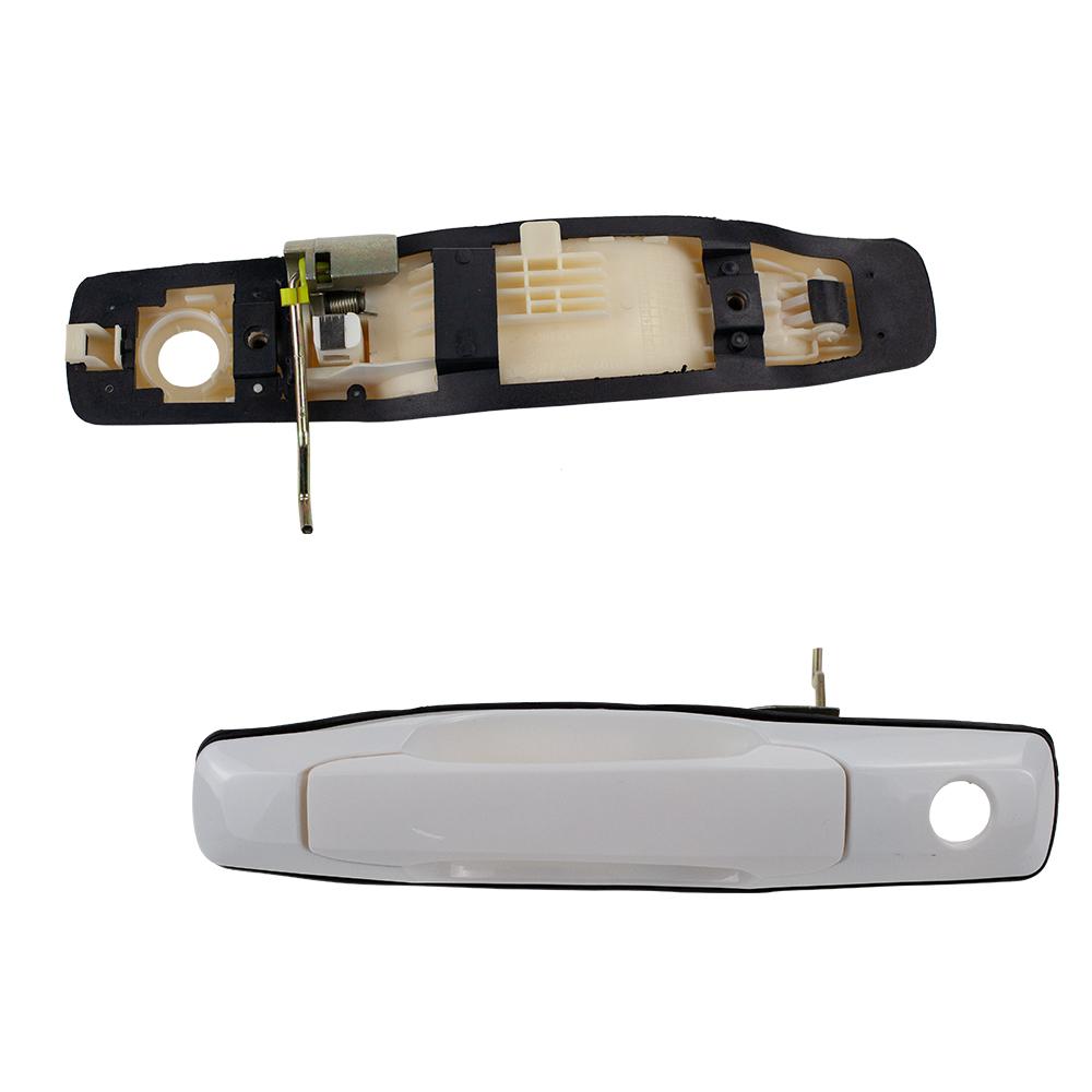 Наружная ручка белой краски, фиксатор открытой передней и задней боковой двери для Nissan Serena MK II C24