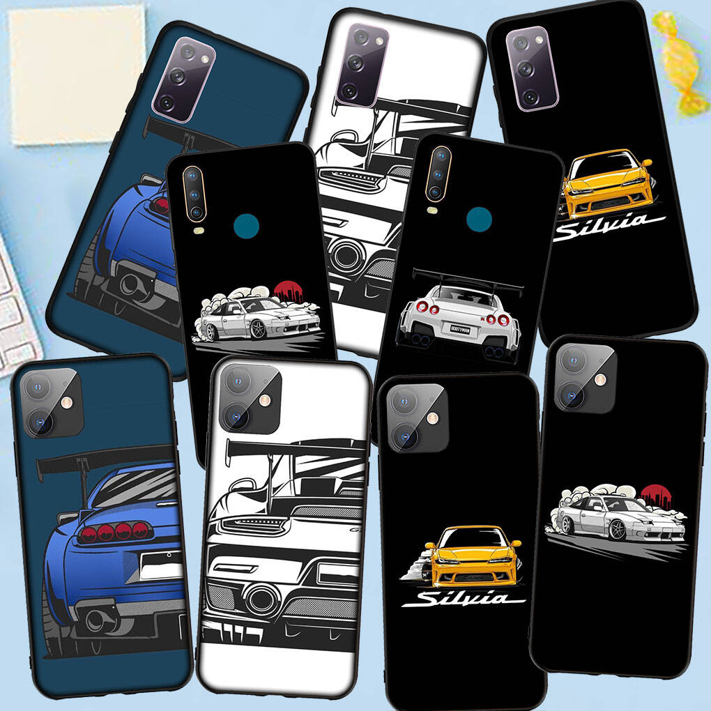 Phone Case for iPhone 17 16 15 Plus 16E Huawei P30 P20 Lite Y9 Redmi Note 14 12 11 13 Pro Max OPPO A60 A80 A40 A18 A38 Comics Supercar Super Car Cover