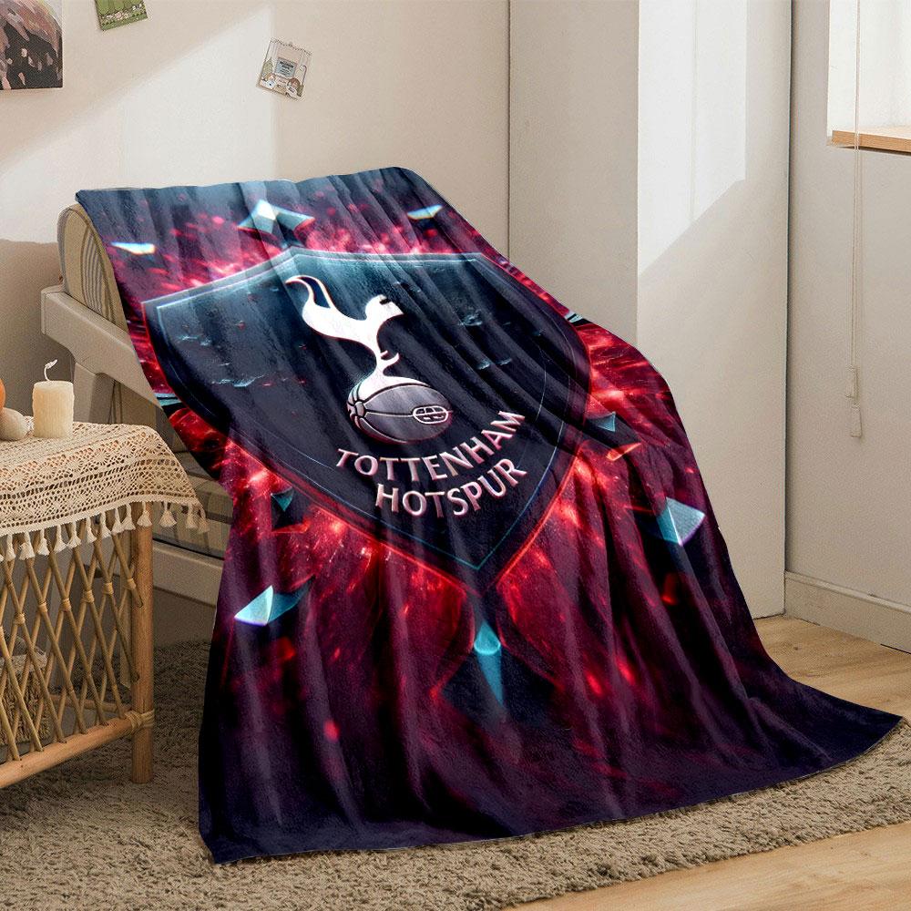 Tottenham Hotspur Logo Blanket print blanket soft and cozy perfect for the living room bed sofa or a nap,gift