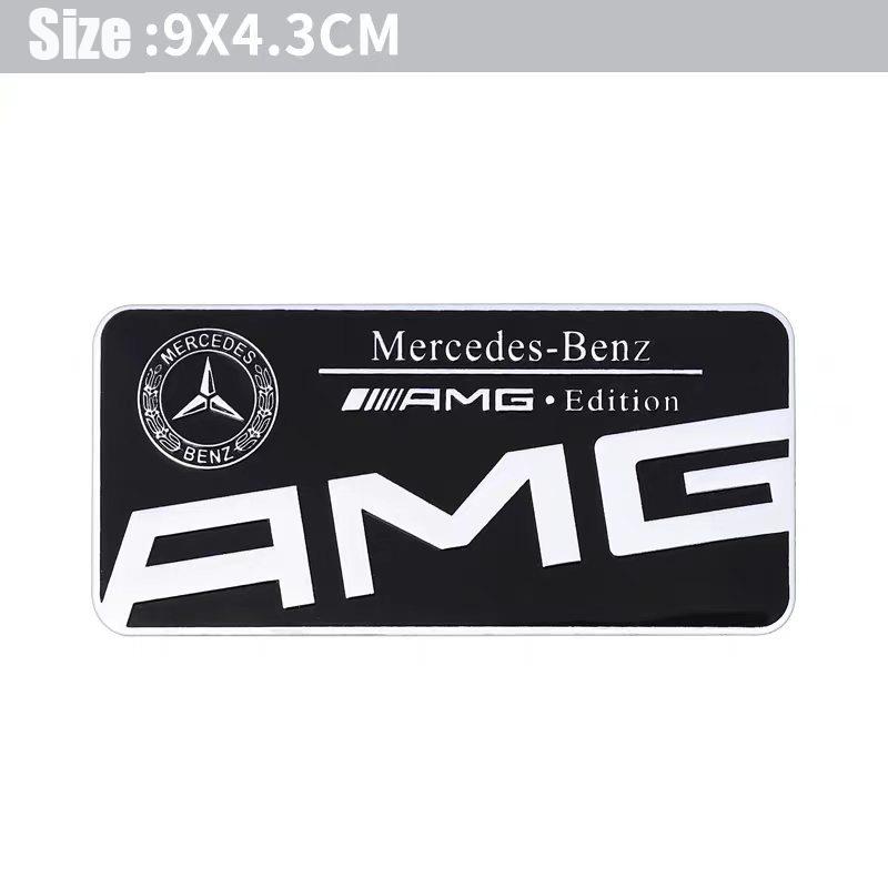CRL1 Алюминиевый значок серии Mercedes Benz Наклейки на кузов автомобиля Для Mercedes Benz AMG W203 W206 W220 W205 W211 W212 W201 W168 W108