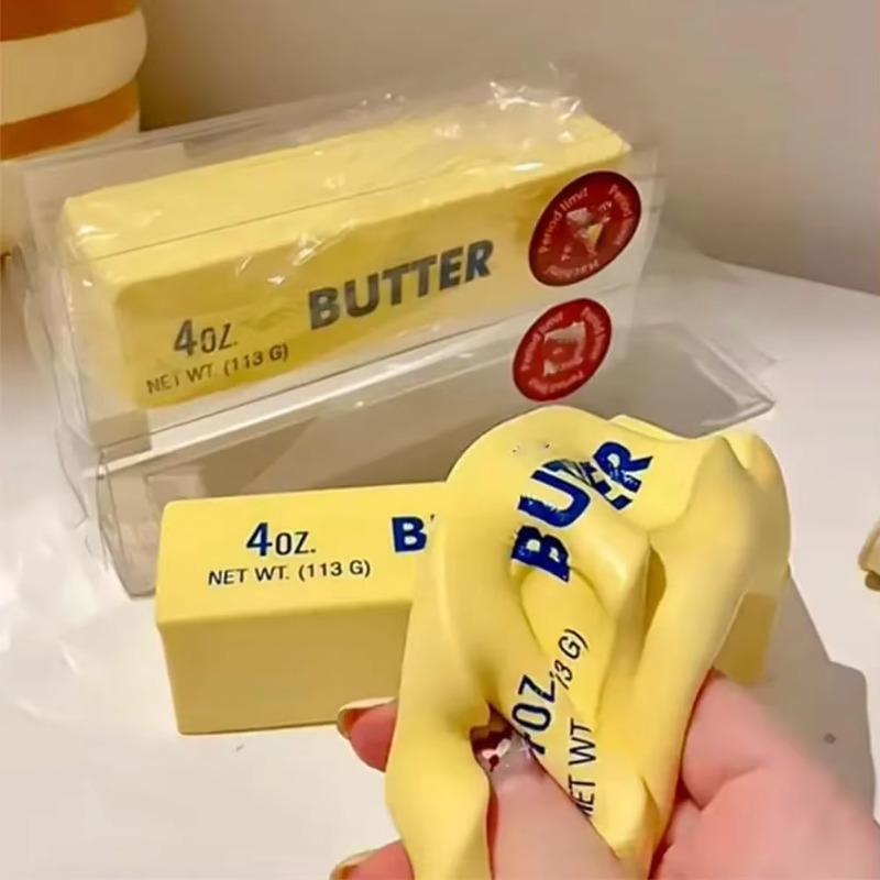 Мягкая игрушка Butter Stick, мягкая игрушка Butter Stick для снятия стресса, мягкая игрушка Butter Stick, ароматизированная сенсорная игрушка с медленным ростом