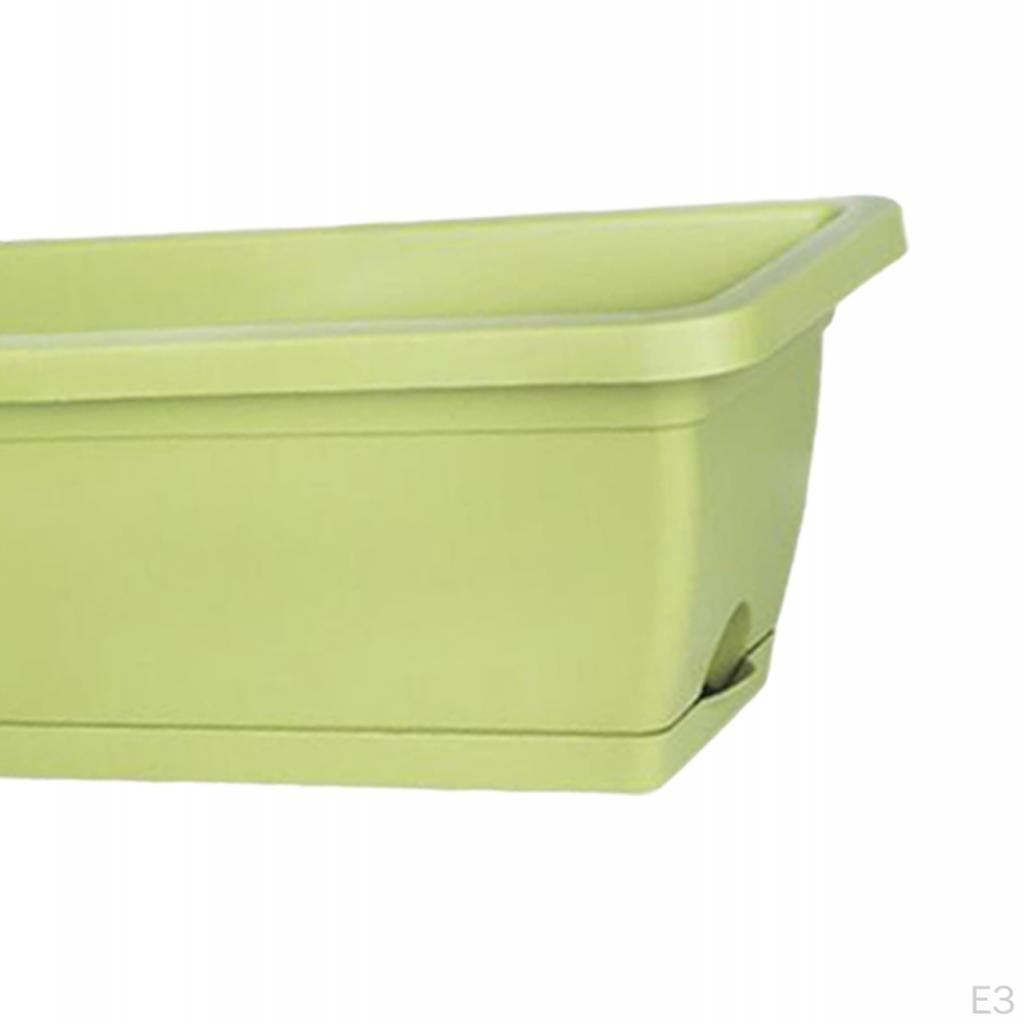 Подвесной балконный ящик для цветов с кронштейном 43x19x15 см, легкий многофункциональный, для оконного ящика