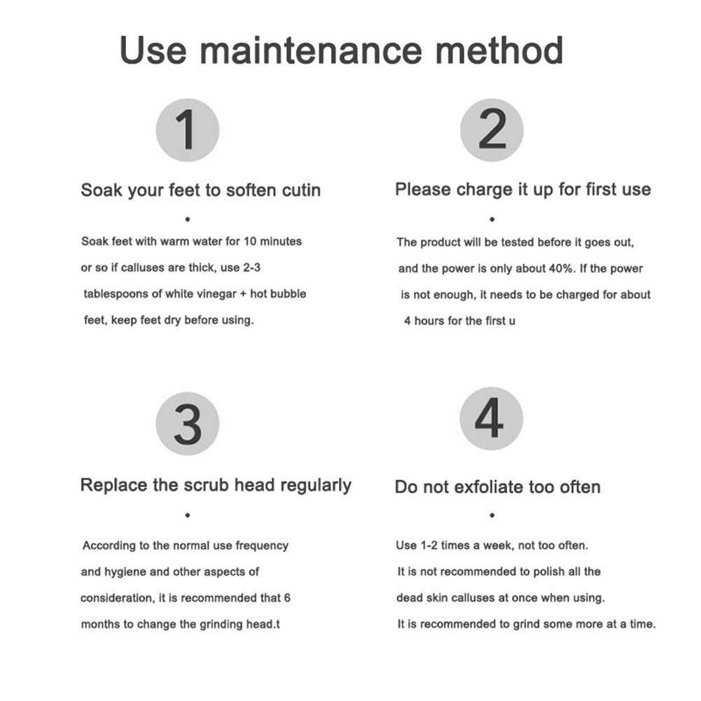 1 упаковка, электрическая машина для ухода за ногами, отшелушивающий аппарат для педикюра, инструмент для ухода за ногами, шлифовальная пилочка для кожи, электрический инструмент(Без батареи)