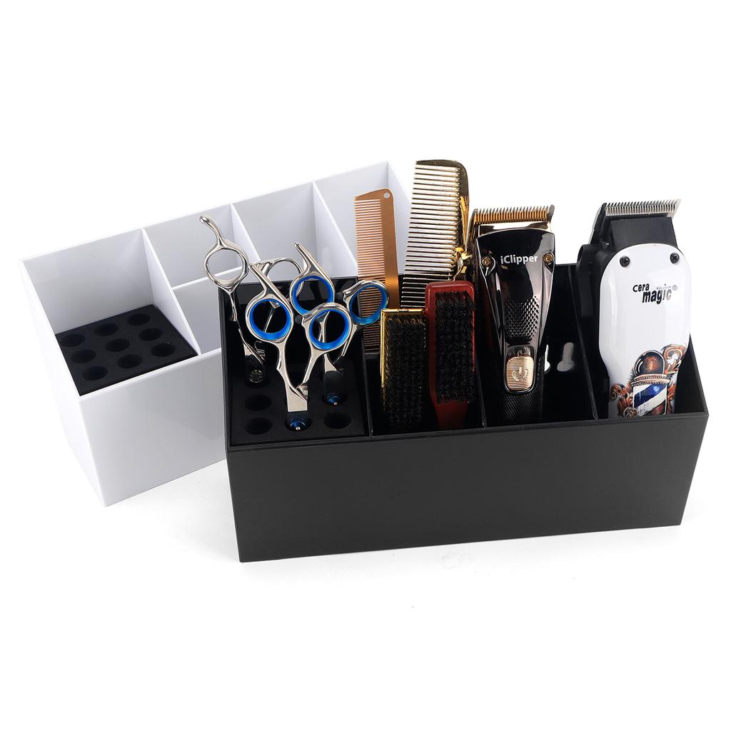 Профессиональный ящик для инструментов для парикмахерских салонов Парикмахерские ножницы Заколки для волос Коробки для хранения Инструменты для укладки волос Аксессуары