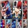 Чехол для телефона Todoroki Shoto MHA My Hero для Xiaomi Poco X6 X5 X7 Pro F7 Ultra Redmi 15C 15 13C 13 12C 12 10C 10 10A 9C 9A 9T