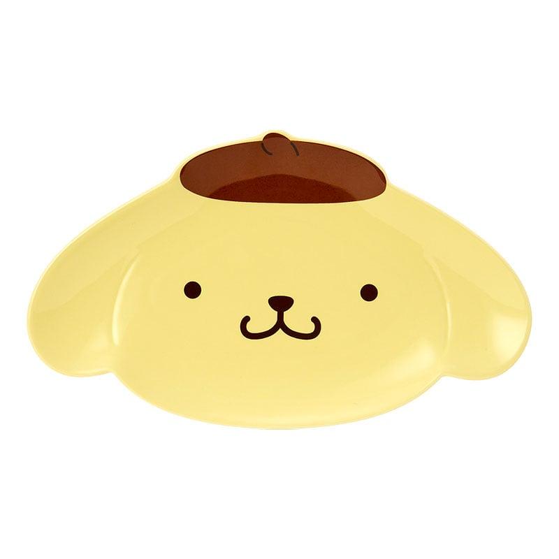 Sanrio Pompompurin Face-Shaped Plate Japan NEW Sanrio Characters