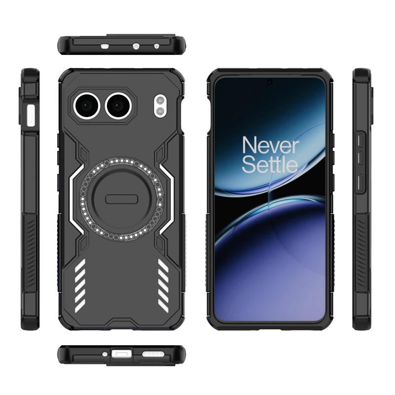 Чехол Armor Case For OnePlus Nord 4 Magnetic Adsorbing Wireless Charge Cover OnePlus Nord 4 Case For OnePlus Nord 4 Case 6.74 inch