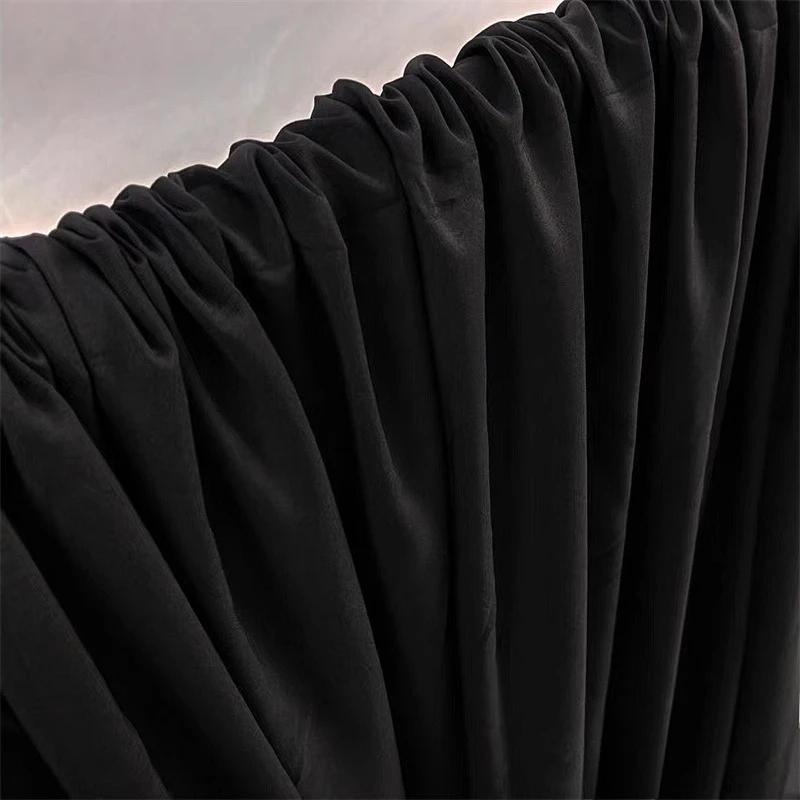 Однотонная красная бордовая ржавая шифоновая ткань драпировка жоржет для платья юбки рубашки украшения платья ручная работа DIY материал для одежды