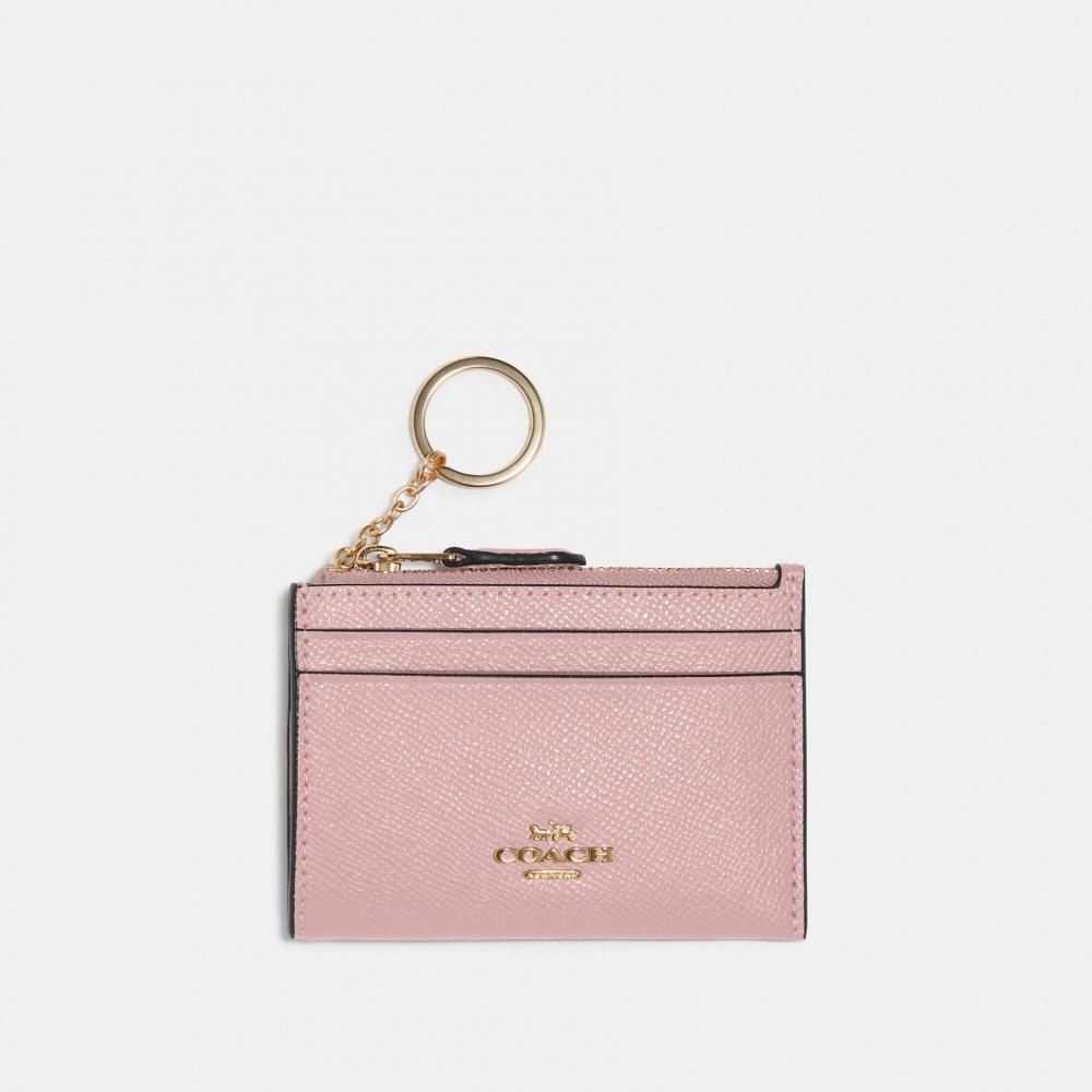 Coach Мини Скинни Чехол для ID Золотой Черный