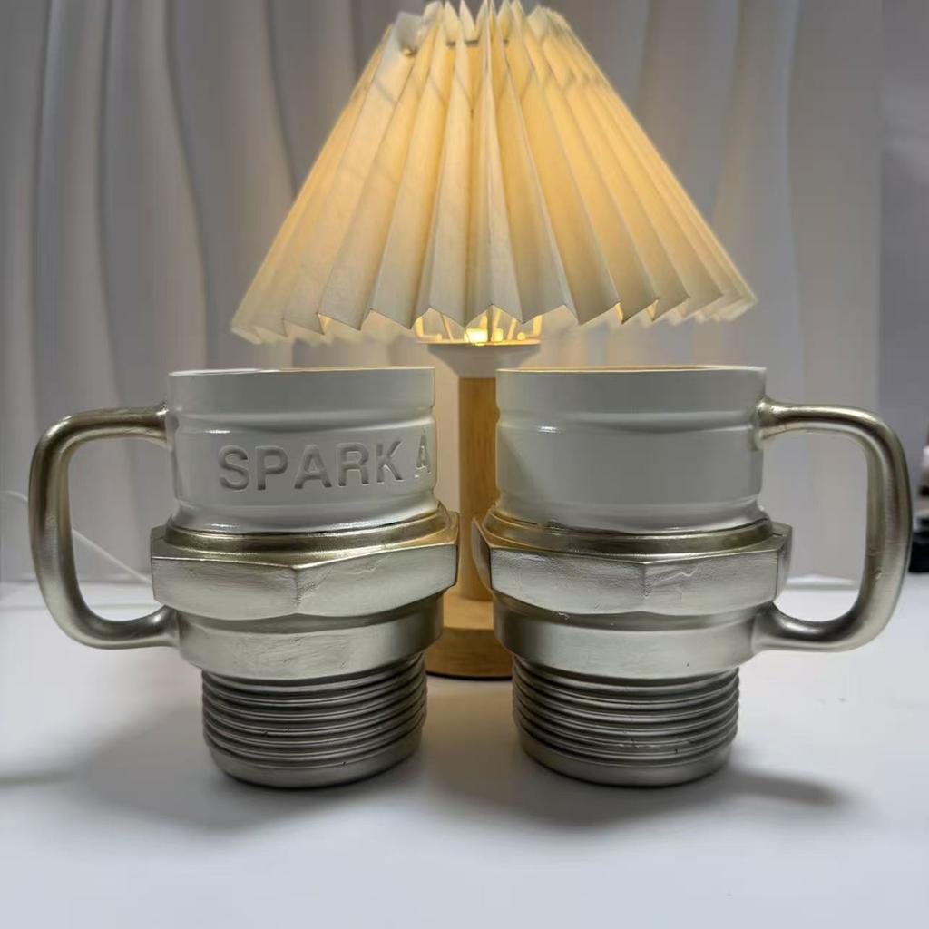 Industrial Coffee Cup Novelty Auto-Themed Drinkware Automotive Themed Coffee Mug Unique Gifts for Car Fans